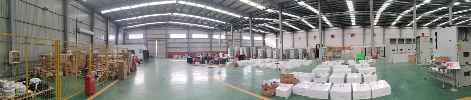 Quality control and calibration line at PAS DGA facility