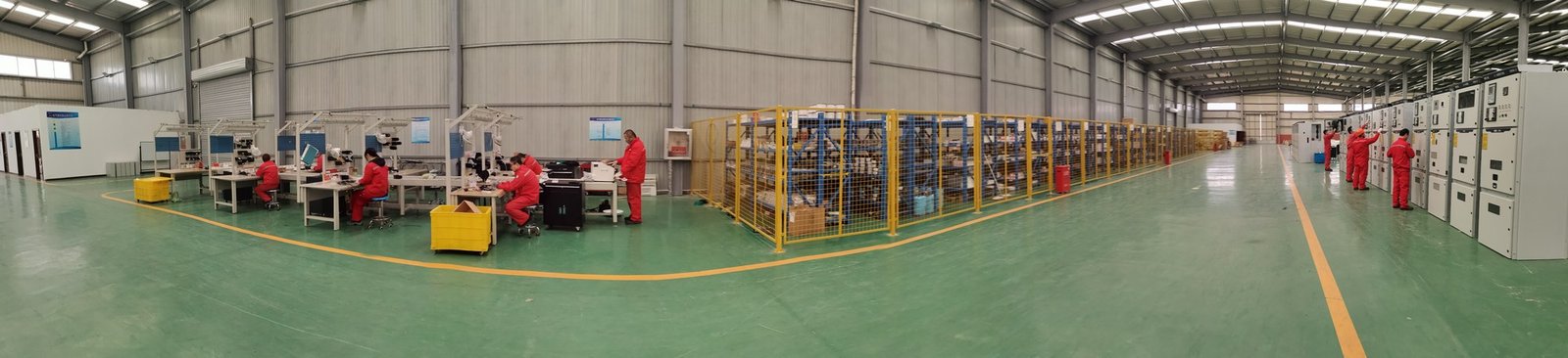 PAS DGA assembly and testing floor at Shenzhen facility